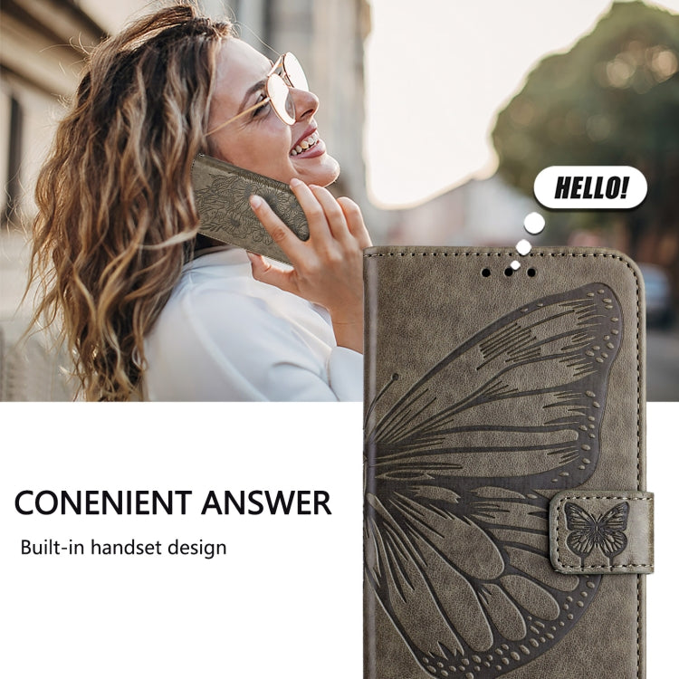 Embossed Butterfly Leather Phone Case, For Google Pixel 7a, For Google Pixel 7 Pro, For Google Pixel 7