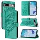 Embossed Butterfly Leather Phone Case, For Google Pixel 7a, For Google Pixel 7 Pro, For Google Pixel 7