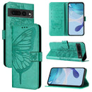 Embossed Butterfly Leather Phone Case, For Google Pixel 7a, For Google Pixel 7 Pro, For Google Pixel 7
