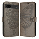 Embossed Butterfly Leather Phone Case, For Google Pixel 6a, For Google Pixel 6 Pro, For Google Pixel 6