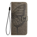 Embossed Butterfly Leather Phone Case, For Google Pixel 6a, For Google Pixel 6 Pro, For Google Pixel 6