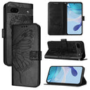 Embossed Butterfly Leather Phone Case, For Google Pixel 6a, For Google Pixel 6 Pro, For Google Pixel 6
