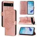 Embossed Butterfly Leather Phone Case, For Google Pixel 6a, For Google Pixel 6 Pro, For Google Pixel 6