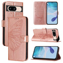 Embossed Butterfly Leather Phone Case, For Google Pixel 8a, For Google Pixel 8 Pro, For Google Pixel 8