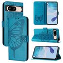 Embossed Butterfly Leather Phone Case, For Google Pixel 8a, For Google Pixel 8 Pro, For Google Pixel 8