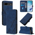 Crossbody 3D Embossed Flip Leather Phone Case, For Google Pixel 6a, For Google Pixel 6 Pro, For Google Pixel 6