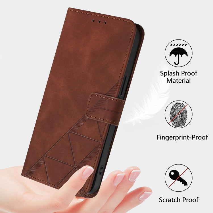 Crossbody 3D Embossed Flip Leather Phone Case, For Google Pixel 8, For Google Pixel 7a, For Google Pixel 7 Pro, For Google Pixel 7