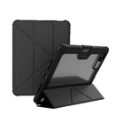 For iPad Pro 13 2024 NILLKIN Multi-angle Folding Style Tablet Leather Case