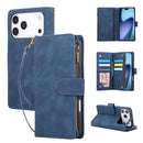 Multifunctional Multi-Card Wallet Phone Leather Case For iPhone Air