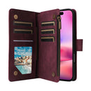 Multifunctional Multi-Card Wallet Phone Leather Case For iPhone Air
