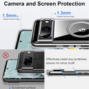 For Google Pixel 9 / 9 Pro Transparent Frosted MagSafe Phone Case