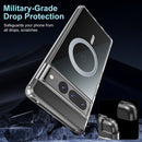 For Google Pixel 9 / 9 Pro Transparent Frosted MagSafe Phone Case