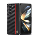 LC.IMEEKE 3 in 1 Carbon Fiber Texture Shockproof Phone Case, For Galaxy Z Fold8 5G, For Galaxy Z Fold8 Ultra 5G, For Galaxy Z Flip8 5G, For Samsung Galaxy Z Flip6 / Flip7 FE, For Samsung Galaxy Z Fold7 5G, For Samsung Galaxy Z Flip7 5G                 ...