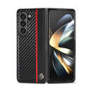 LC.IMEEKE 3 in 1 Carbon Fiber Texture Shockproof Phone Case, For Galaxy Z Fold8 5G, For Galaxy Z Fold8 Ultra 5G, For Galaxy Z Flip8 5G, For Samsung Galaxy Z Flip6 / Flip7 FE, For Samsung Galaxy Z Fold7 5G, For Samsung Galaxy Z Flip7 5G                 ...