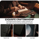 LC.IMEEKE Calf Texture Leather Phone Case, For Samsung Galaxy Z Fold7 5G, For Samsung Galaxy Z Flip7 5G, For Samsung Galaxy Z Fold6 5G