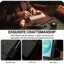 LC.IMEEKE Calf Texture Leather Phone Case, For Galaxy Z Fold8 5G, For Galaxy Z Fold8 Ultra 5G, For Galaxy Z Flip8 5G, For Samsung Galaxy Z Flip6 / Flip7 FE