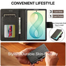 LC.IMEEKE Calf Texture Leather Phone Case, For Galaxy Z Fold8 5G, For Galaxy Z Fold8 Ultra 5G, For Galaxy Z Flip8 5G, For Samsung Galaxy Z Flip6 / Flip7 FE