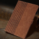 For Lenovo Tab M10 3rd Gen Embossed Leather Smart Tablet Case