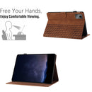 For Lenovo Tab M10 3rd Gen Embossed Leather Smart Tablet Case