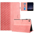 For Lenovo Tab M10 Plus Embossed Leather Smart Tablet Case