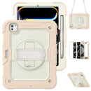 For iPad Pro 11 2024 Silicone + PC Tablet Protective Case