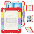 For iPad Air 11 2024 Silicone + PC Tablet Protective Case
