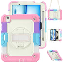 For iPad Air 11 2024 Silicone + PC Tablet Protective Case