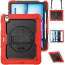 For iPad Air 11 2024 Silicone + PC Tablet Protective Case
