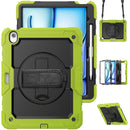 For iPad Air 11 2024 Silicone + PC Tablet Protective Case