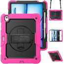 For iPad Air 11 2024 Silicone + PC Tablet Protective Case