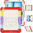 For iPad Air 11 2024 Silicone + PC Tablet Protective Case