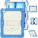 For iPad Air 11 2024 Silicone + PC Tablet Protective Case