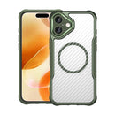 Carbon Fiber Texture MagSafe Translucent Phone Case For iPhone 18 Pro Max
