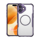 Carbon Fiber Texture MagSafe Translucent Phone Case For iPhone 18 Pro Max
