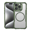 Carbon Fiber Texture MagSafe Translucent Phone Case For iPhone 18 Pro Max