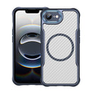 Carbon Fiber Texture MagSafe Translucent Phone Case For iPhone 18 Pro Max