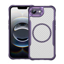 Carbon Fiber Texture MagSafe Translucent Phone Case For iPhone 18 Pro Max
