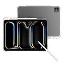 For iPad Pro 11 inch 2024 Transparent TPU Full Thicken Corners Shockproof Protective Case with Pen Slot