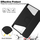 For iPad Air 13 inch 2024 Transparent Rotation Smart Leather Tablet Case