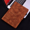 Lily Embossed Leather Tablet Case, For Lenovo Tab M10 X605 /M10 HD X505