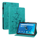 Lily Embossed Leather Tablet Case, For Lenovo Tab M10 X605 /M10 HD X505