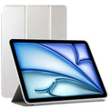 For iPad Air 11 2024 Double-sided Clip Non-buckle Magnetic PU Smart Tablet Case