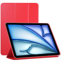 For iPad Air 11 2024 Double-sided Clip Non-buckle Magnetic PU Smart Tablet Case