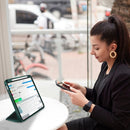 3-fold TPU Smart Leather Tablet Case with Pen Slot, For iPad 11th Gen 2025 A16