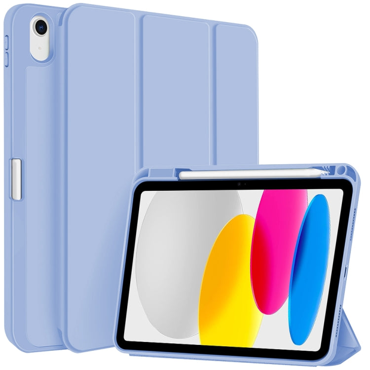3-fold TPU Smart Leather Tablet Case with Pen Slot, For iPad 11th Gen 2025 A16