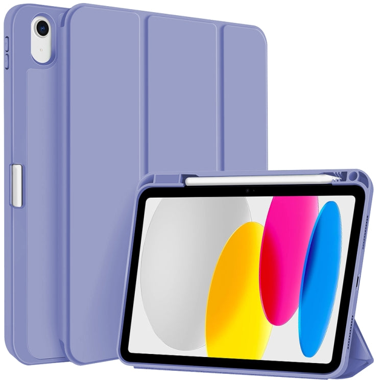 3-fold TPU Smart Leather Tablet Case with Pen Slot, For iPad 11th Gen 2025 A16