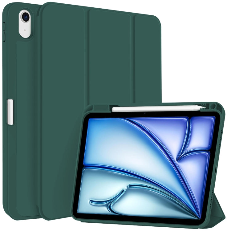 3-fold TPU Smart Leather Tablet Case with Pen Slot, For iPad 11th Gen 2025 A16