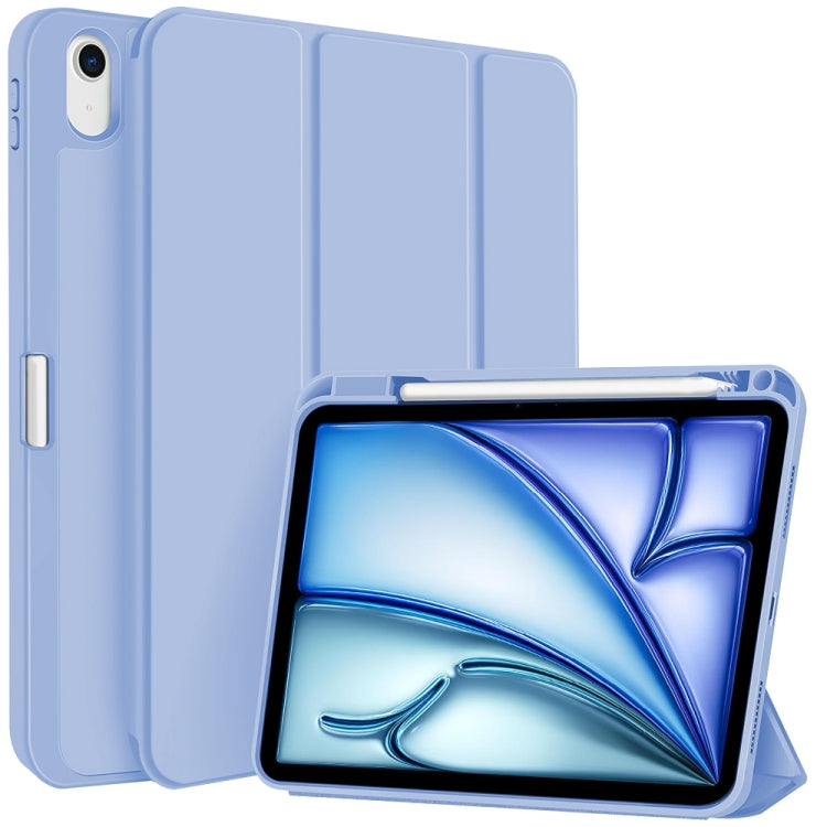 3-fold TPU Smart Leather Tablet Case with Pen Slot, For iPad 11th Gen 2025 A16