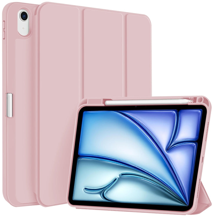 3-fold TPU Smart Leather Tablet Case with Pen Slot, For iPad 11th Gen 2025 A16