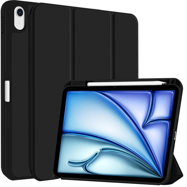 3-fold TPU Smart Leather Tablet Case with Pen Slot, For iPad 11th Gen 2025 A16